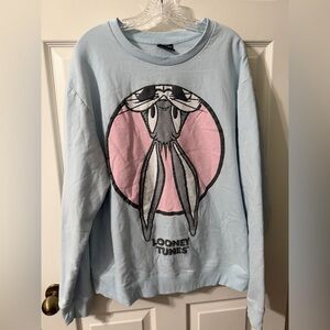 Warner Bros. Looney Tunes Bugs Bunny Sweatshirt - Size XL